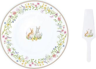 R2S Nuova Happy Easter porceln tortatl lapttal dobozban