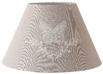 Clayre & Eef Textil lmpabra, natr, pillangs hmzssel
