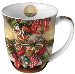 Ambiente Hanging Stocking porceln bgre ablakos dobozban