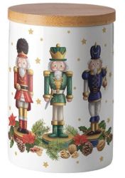 Ambiente Bearded Nutcracker nagy porceln trol bambusz tetvel
