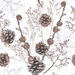 Ambiente Pine Cones paprszalvta 2 mretben