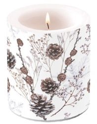 Ambiente Pine Cones tvilgts gyertya 2 mretben