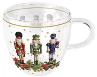 Ambiente Bearded Nutcracker dupla fal boroszilikt veg cssze