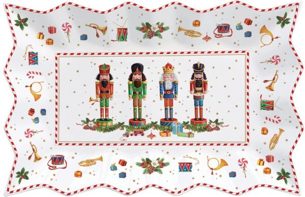 R2S Nuova Vintage Nutcrackers porceln tglalap tlca dobozban