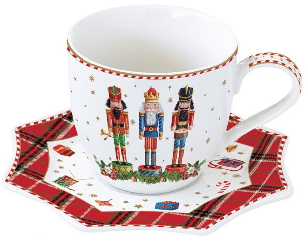 R2S Nuova Vintage Nutcrackers porceln tes cssze aljjal, dobozban