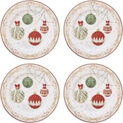 R2S Nuova Christmas Eve porceln desszerttnyr szett dszdobozban