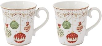 R2S Nuova Christmas Eve porceln bgre szett dobozban