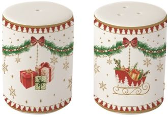 R2S Nuova Magie de Noel porceln s-bors szr szett, dobozban