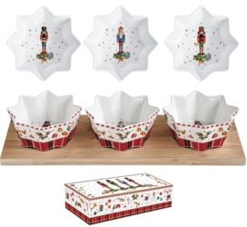R2S Nuova Vintage Nutcrackers porceln tlkk bambusz tlcn, dobozban