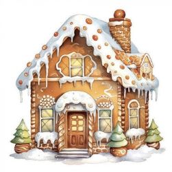 Ambiente Gingerbread House paprszalvta