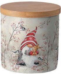 Ambiente Man s a kisnyuszi bambusz tetej porceln keksztart