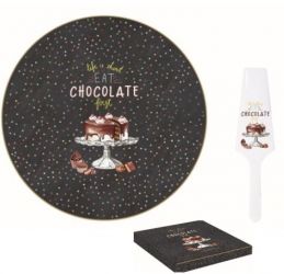  Hot Chocolate porceln tortatl lapttal, dobozban