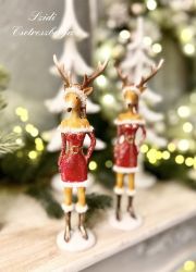  Fancy Reindeer szarvas lny figura
