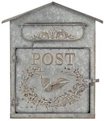Clayre & Eef Fm postalda madrkval, koszorval, szrke