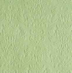 Ambiente Elegance dombornyomott szalvta pale green, 3 mretben