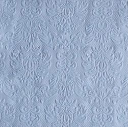 Ambiente Elegance dombornyomott szalvta pale blue, 2 mretben
