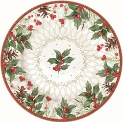 R2S Nuova Christmas Berries porceln desszerttnyr