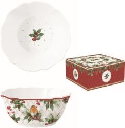 R2S Nuova Christmas Berries porceln tl dobozban