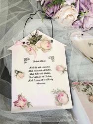 Szidi Csetreszboltja Egyedi rzss Hzi lds tblakp