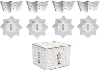 R2S Nuova Royal Nutcracker 4 darabos porceln tlka szett dobozban