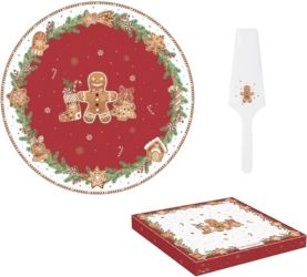 R2S Nuova Fancy Gingerbread porceln tortatl lapttal, dobozban