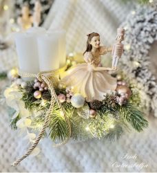 Szidi's Ditr s a kislny egyedi adventi dekorci