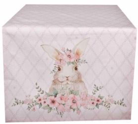 Clayre & Eef Flower Easter Bunny pamut asztali fut