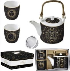 R2S Nuova Celestial porceln teskanna szrvel, kt pohrral, dobozban