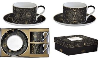 R2S Nuova Celestial 2 szemlyes porceln tes cssze aljjal dobozban