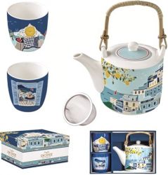 R2S Nuova Kilts a tengerre porceln tea/kv szett dszdobozban