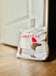 Gehlmann Tacsis textil ajtkitmaszt, Merry Christmas
